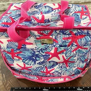 NWOT Lilly Pulitzer Pink and Blue Cooler Bag